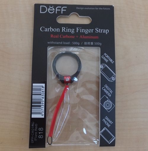 Deff Carbon Ring Finger Strap